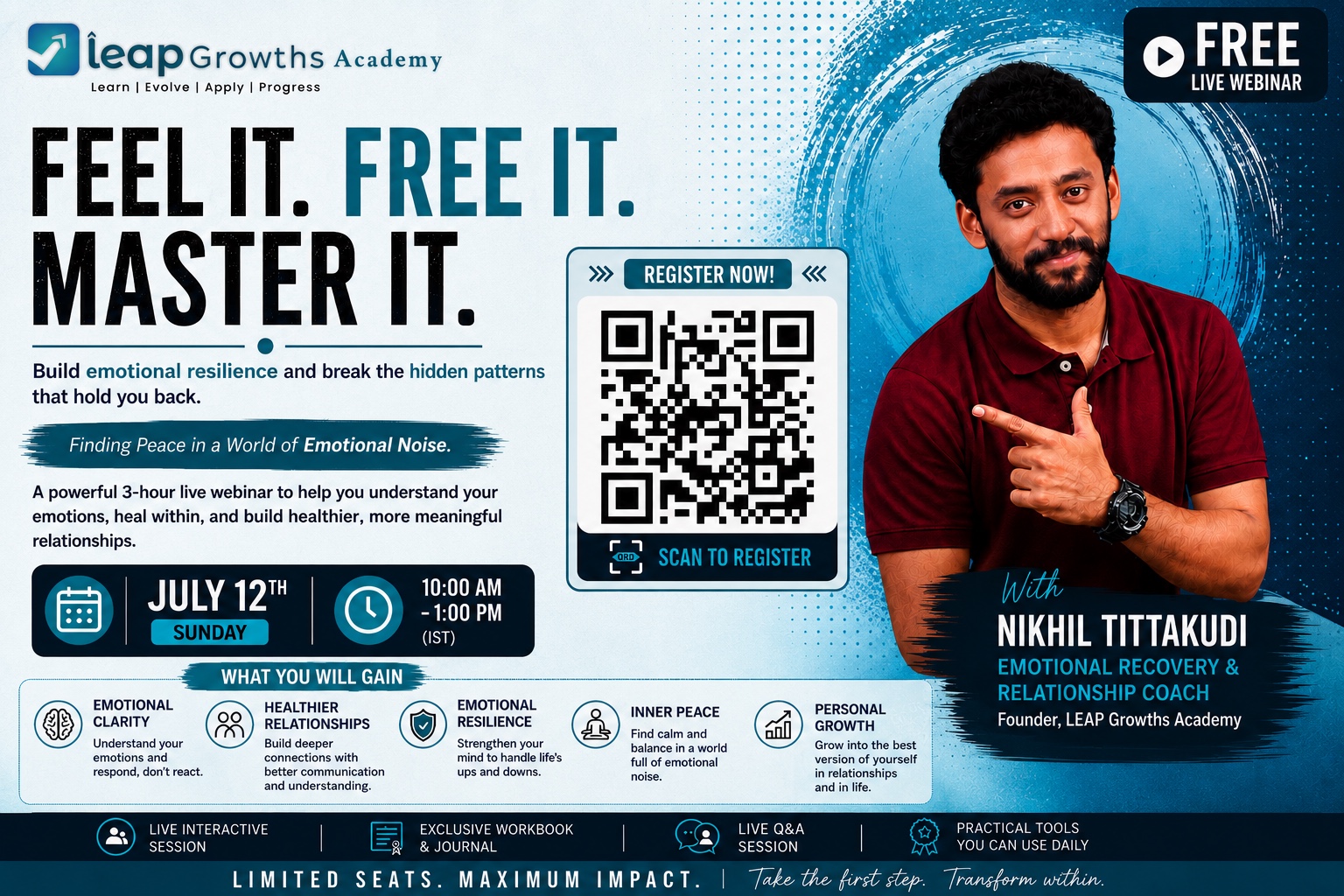 Feel It. Free It. Master It